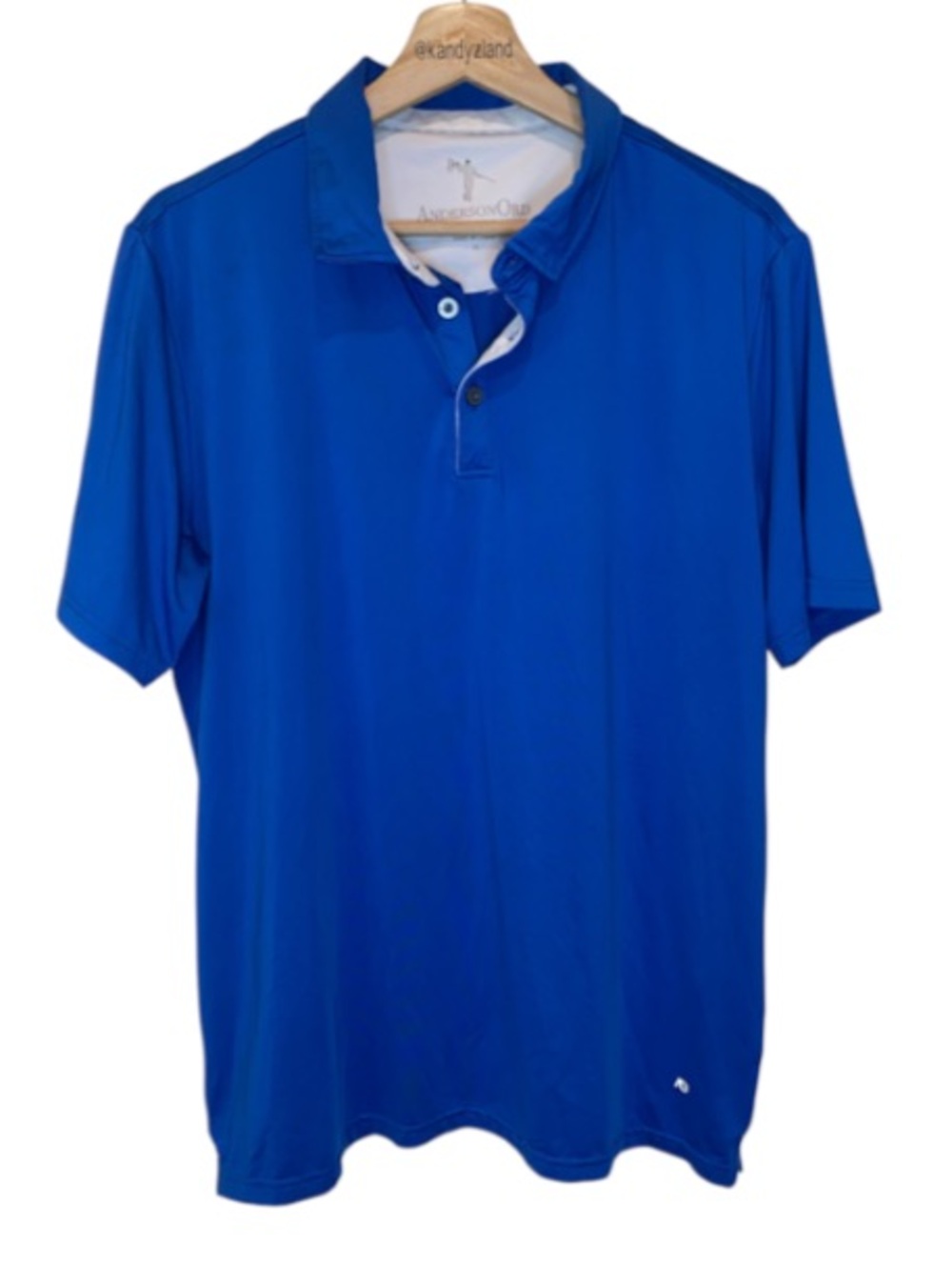 ANDERSONORD Performance Golf Mens Polo